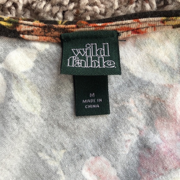 Brown Floral Bodysuit - Picture 3 of 3